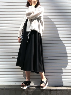 Yuki Kagayaさん（レディース・165cm）の春コーディネート