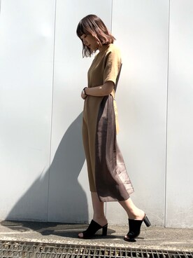 Yuki Kagayaさん（レディース・165cm）の春コーディネート