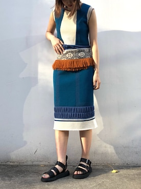 Yuki Kagayaさん(レディース・165cm)の春コーディネート