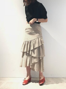 Yuki Kagayaさん（レディース・165cm）の春コーディネート