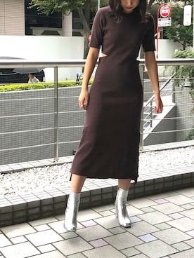 Yuki Kagayaさん(レディース・165cm)の秋コーディネート