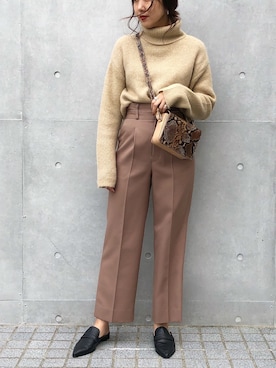 Yuki Kagayaさん（レディース・165cm）の秋コーディネート