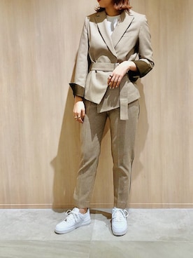 Yuki Kagayaさん(レディース・165cm)の春コーディネート