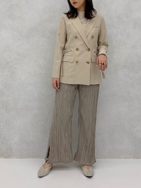 Yuki Kagayaさん（レディース・166cm）の春コーディネート