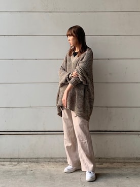 Yuki Kagayaさん（レディース・166cm）の春コーディネート