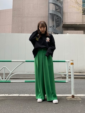 Yuki Kagayaさん（レディース・166cm）の春コーディネート