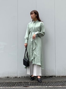 Yuki Kagayaさん（レディース・166cm）の春コーディネート