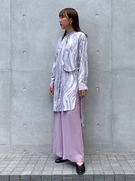 Yuki Kagayaさん（レディース・166cm）の夏コーディネート