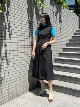 Yuki Kagayaさん(レディース・166cm)の夏コーディネート