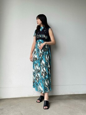 Yuki Kagayaさん（レディース・166cm）の夏コーディネート