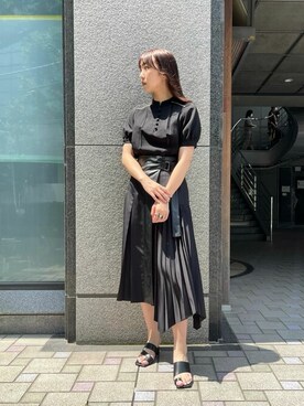 Yuki Kagayaさん(レディース・166cm)の夏コーディネート