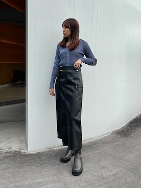 Yuki Kagayaさん（レディース・166cm）の秋コーディネート