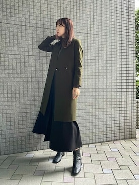 Yuki Kagayaさん(レディース・166cm)の冬コーディネート