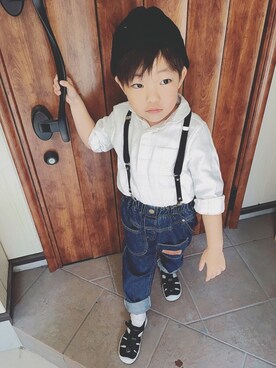 MARu☽°.*さん（キッズ・110cm）の春コーディネート