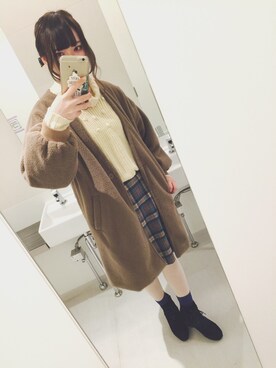 ﾐｸﾏさん（レディース・166cm）の冬コーディネート