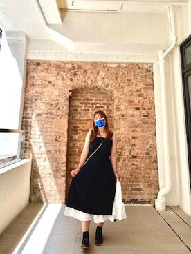 「日常」｜「アイテム（腕時計）」を使った、RositaHuangさん（レディース・150cm）の春コーディネート