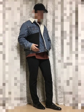 「tk.TAKEO KIKUCHI」｜「アイテム（デニムジャケット）」を使った、tyangeさん（メンズ・165cm）の秋コーディネート