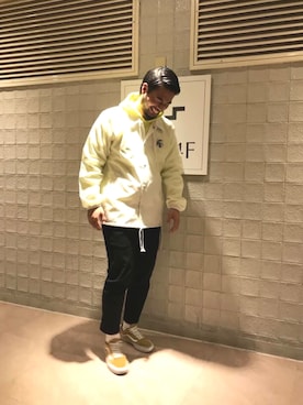 「FRANK（フランク）のアイテム」を使った、ikutoさん（メンズ・174cm）の春コーディネート