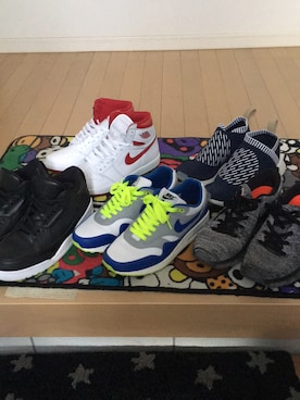 「NIKE（ナイキ）のアイテム（スニーカー、その他）」を使った、とよだかずやさん（メンズ・162cm）の春コーディネート