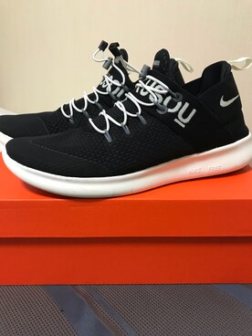 「NIKE（ナイキ）のアイテム（スニーカー、ブラック系）」を使った、とよだかずやさん（メンズ・162cm）の秋コーディネート