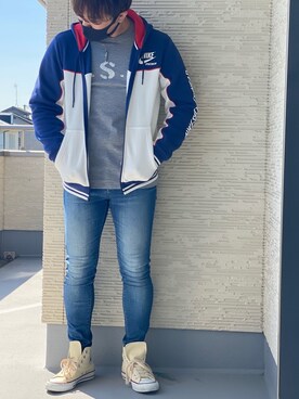 Sさん（メンズ・165cm）の春コーディネート