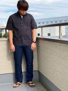 Sさん（メンズ・165cm）の夏コーディネート