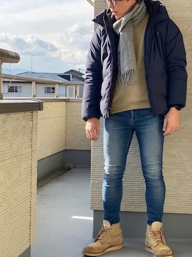 「BEAUTY&YOUTH UNITED ARROWS」｜「アイテム（腕時計）」を使った、Sさん（メンズ・165cm）の冬コーディネート