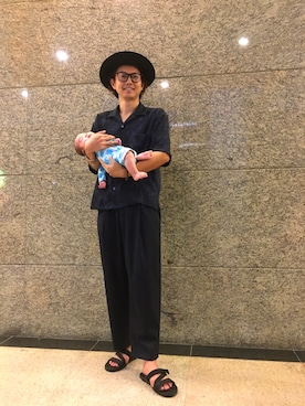 Momotaro Sakamotoさん(メンズ・172cm)の夏コーディネート