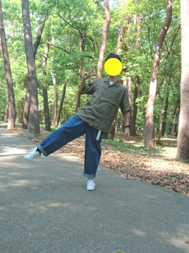 「adidas Originals（アディダスオリジナルス）のオリジナルス　スタンスミス　[STAN SMITH]（スニーカー、ホワイト系）」を使った、たくみんさん（メンズ・170cm）の春コーディネート