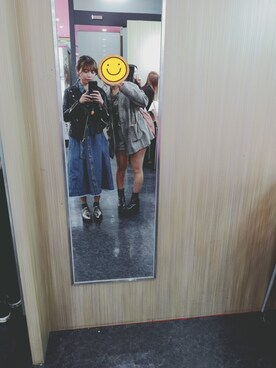 「ASTRAET（アストラット）のアイテム（ジャケット/アウター）」を使った、cinamon47さん（レディース・153cm）の秋コーディネート