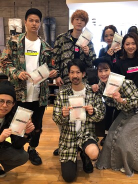 「アイテム（ミリタリージャケット）」を使った、モーシーさん（メンズ・179cm）の春コーディネート