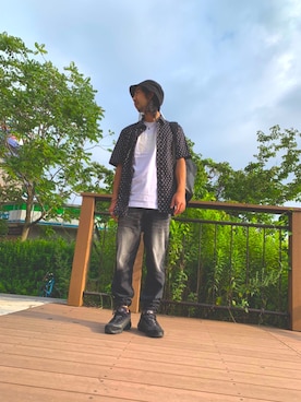 モーシーさん（メンズ・179cm）の夏コーディネート