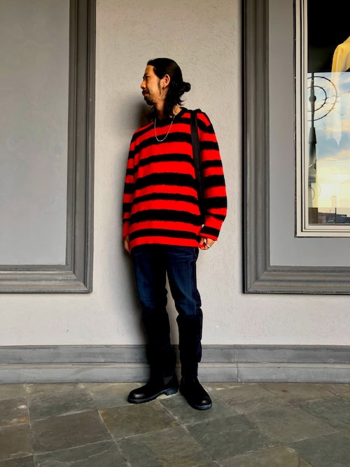 モーシー Diesel キャナルシティopa Dieselのブーツを使ったコーディネート Wear