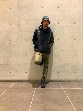 「DIESEL（ディーゼル）のアイテム（その他アウター）」を使った、モーシーさん（メンズ・179cm）の秋コーディネート