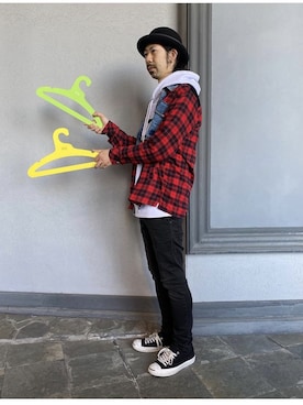 モーシーさん（メンズ・179cm）の春コーディネート