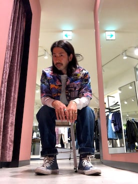 モーシーさん（メンズ・179cm）の春コーディネート