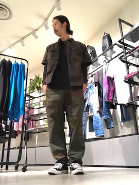 モーシーさん(メンズ・179cm)の春コーディネート