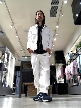 「ワイド」｜モーシーさん（メンズ・179cm）の夏コーディネート