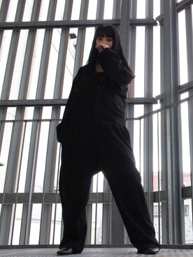 「MUZE（ミューズ）のアイテム（つなぎ/オールインワン）」を使った、vanilla_kanazawaさん（レディース・160cm）の夏コーディネート