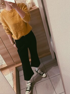 「R.H. Vintage（ロンハーマンヴィンテージ）のアイテム」を使った、𝐌 ♡さん（レディース・165cm）の冬コーディネート