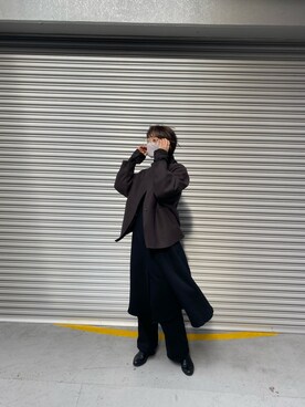 「Lui's（ルイス）のアイテム（その他アウター）」を使った、2a1さん（レディース・170cm）の冬コーディネート