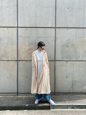 「Lui's（ルイス）のアイテム（その他アウター）」を使った、2a1さん（レディース・170cm）の春コーディネート