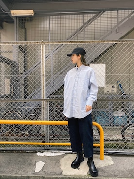 「ESSAY（エッセイ）のアイテム」を使った、2a1さん（レディース・170cm）の春コーディネート