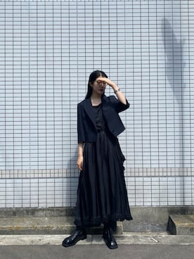 「MM6 Maison Margiela（ｴﾑｴﾑｼｯｸｽ ﾒｿﾞﾝ ﾏﾙｼﾞｪﾗ）のアイテム（ジャケット/アウター）」を使った、2a1さん（レディース・170cm）の春コーディネート