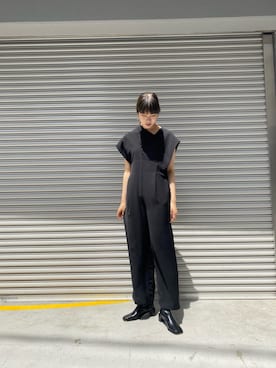 「CLANE（クラネ）のアイテム（オールインワン・サロペット）」を使った、2a1さん（レディース・170cm）の春コーディネート