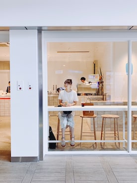 「bluebottlecoffee」｜Aiko, Tsengさん（レディース・158cm）の秋コーディネート