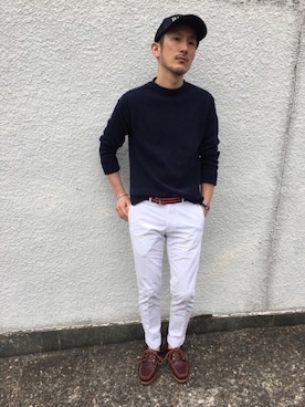 「BARRONS HUNTER（バロンズハンター）のアイテム」を使った、 $hinih$さん（メンズ・173cm）の春コーディネート