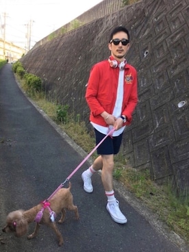 「beats. by dr.dre（ビーツバイドクタードレ）のアイテム（その他）」を使った、 $hinih$さん（メンズ・173cm）の夏コーディネート