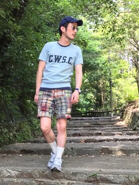  $hinih$さん（メンズ・173cm）の夏コーディネート