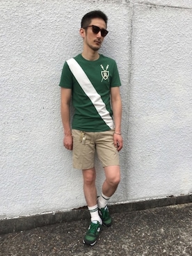  $hinih$さん（メンズ・173cm）の夏コーディネート